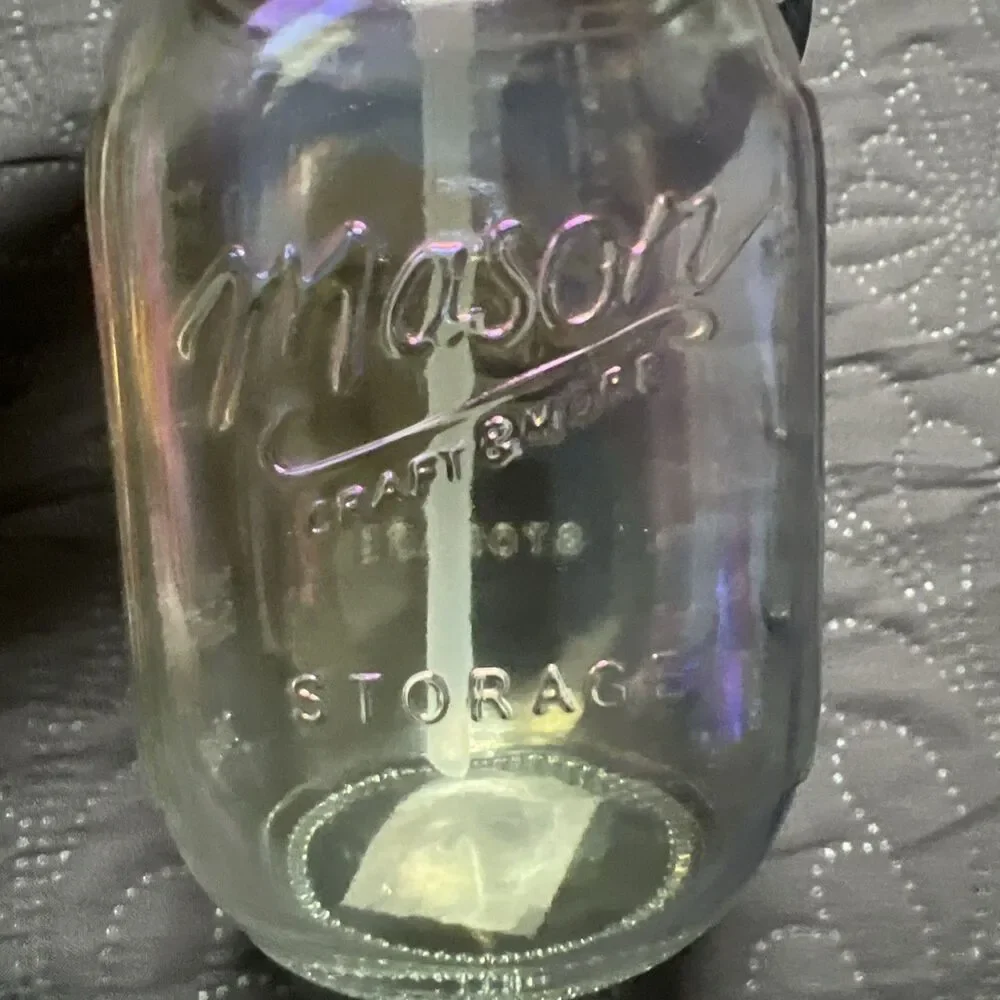 Mason Craft & More Soap/Lotion Pump Bottle Farmhouse Cottage Kitchen Bath 16 OZ